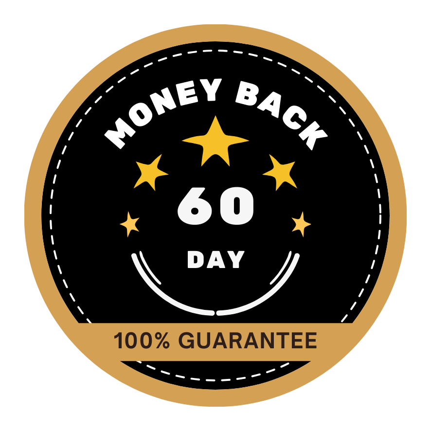 money back guarantee badge